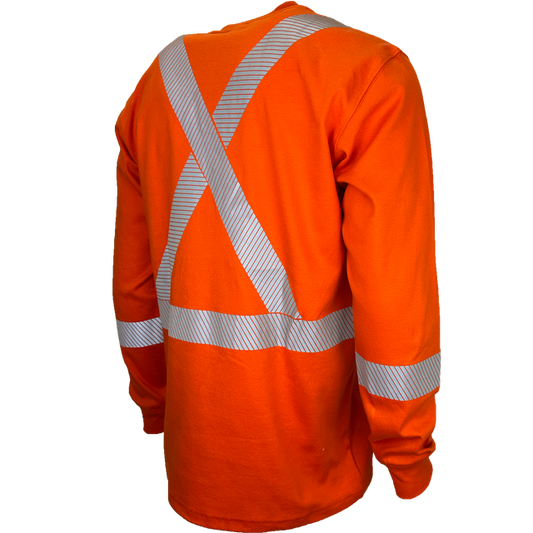 Atlas Guardian® FR/AR Henley Shirts, 2" striping