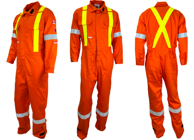Atlas Guardian® FR/AR OHSA Hi Vis Coveralls, 2" striping