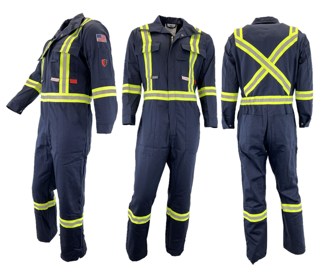 Atlas Guardian FR/AR Coveralls - 2" Striping