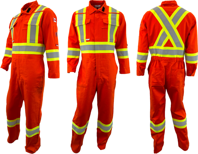 Atlas Guardian FR/AR Coveralls - 4" Striping