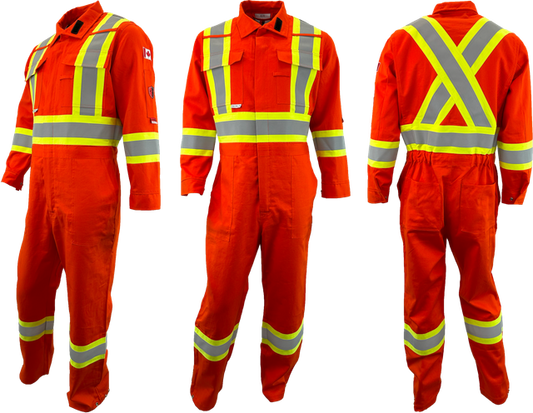 Atlas Guardian FR/AR Coveralls - 4" Striping