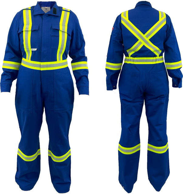 Atlas Guardian® FR/AR Women’s 2" Striped Coveralls