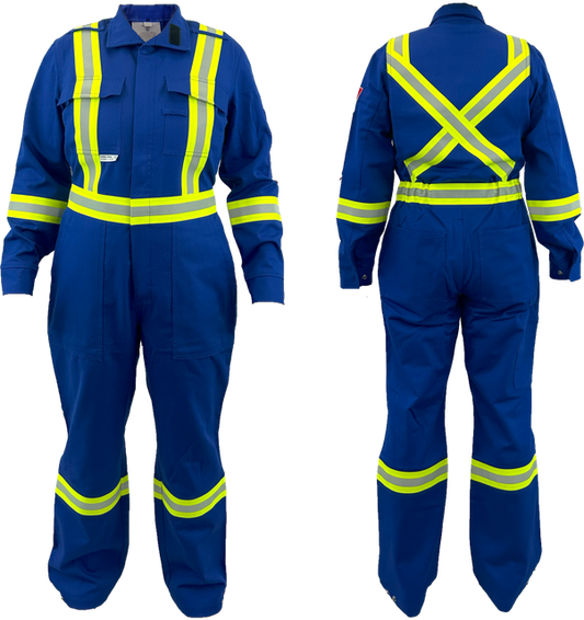 Atlas Guardian® FR/AR Women’s 2" Striped Coveralls