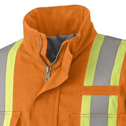Pioneer FR-Tech® Hi-Vis FR/Arc-Rated Quilted Safety Parka