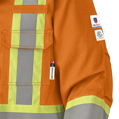 Pioneer FR-Tech® Hi-Vis FR/Arc-Rated Quilted Safety Parka