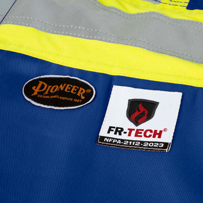 Pioneer FR Tech® Hi-Vis FR/Arc-Rated Quilted Safety Overalls