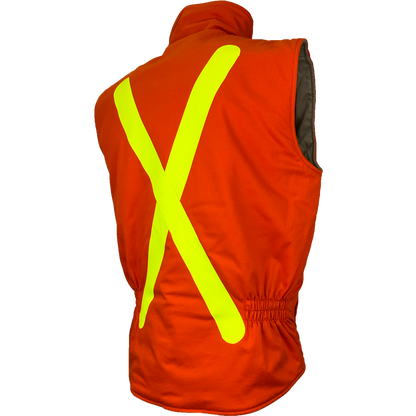 Atlas Guardian® FR/AR OHSA Insulated Vest, 2" striping