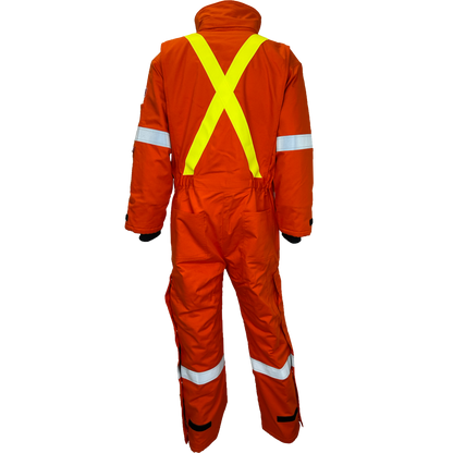 Atlas Guardian® FR/AR OHSA Insulated Coverall, 2" striping