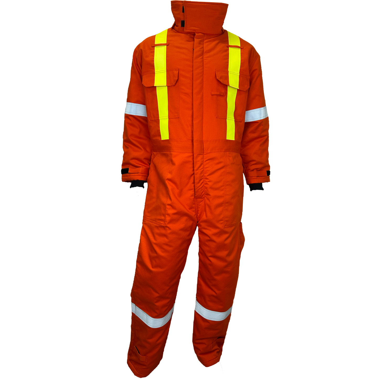 Atlas Guardian® FR/AR OHSA Insulated Coverall, 2" striping