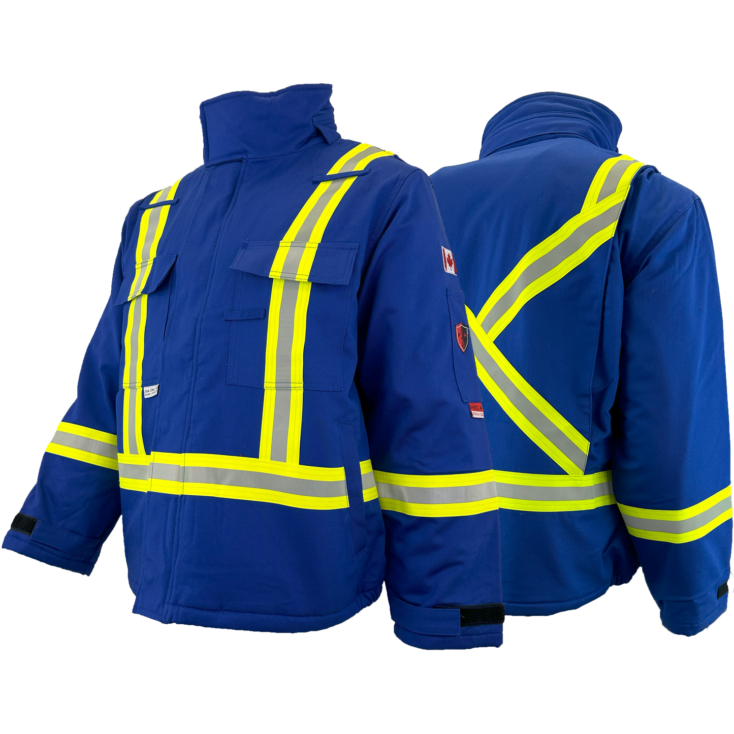 Atlas FR/AR Hi vis Bomber Jacket, 2" Striping