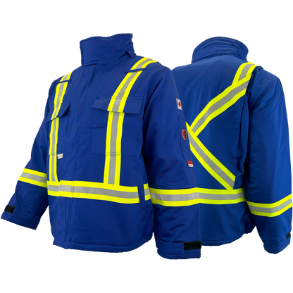 Atlas FR/AR Hi vis Bomber Jacket, 2" Striping