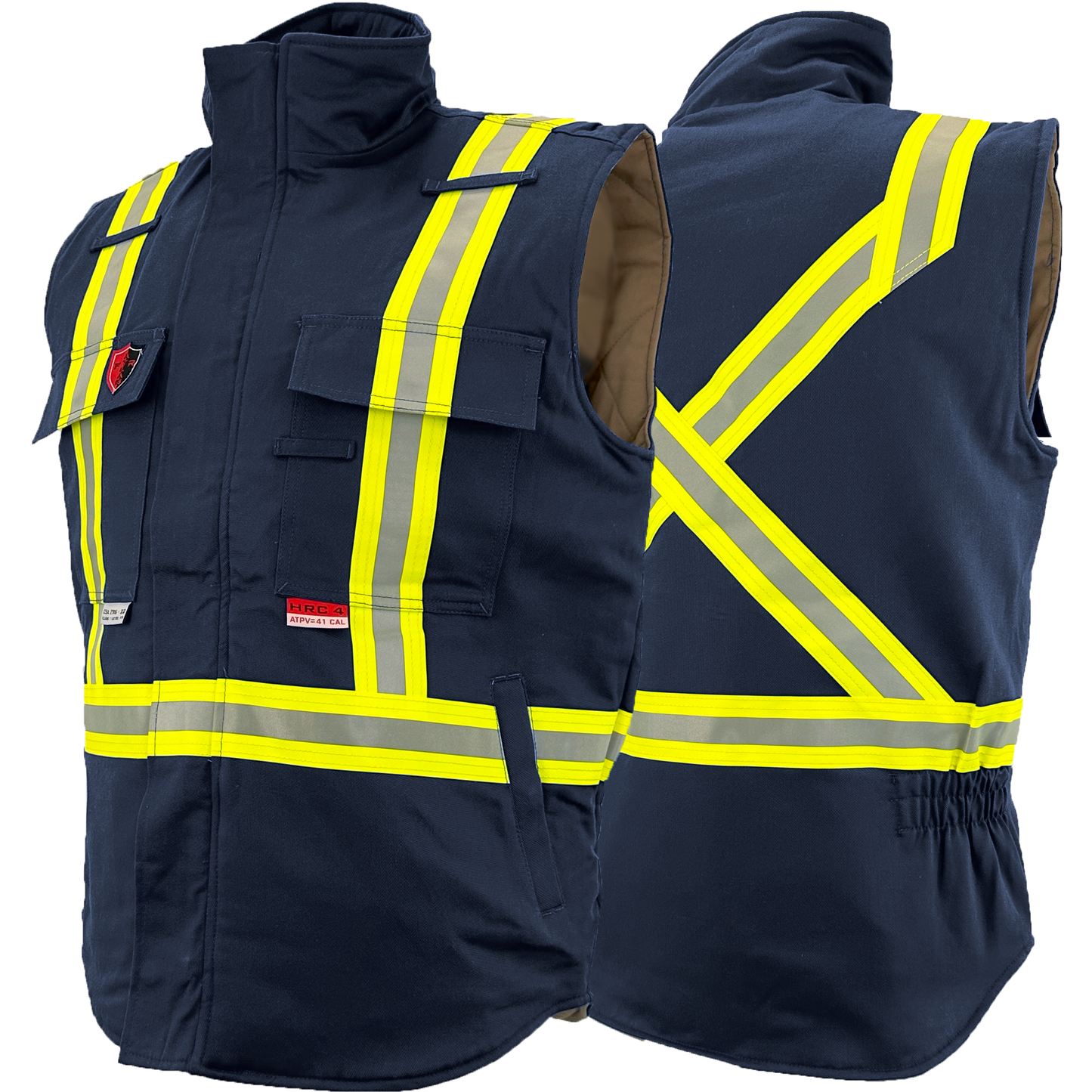 Atlas Guardian® FR/AR Insulated Vest, 2" striping