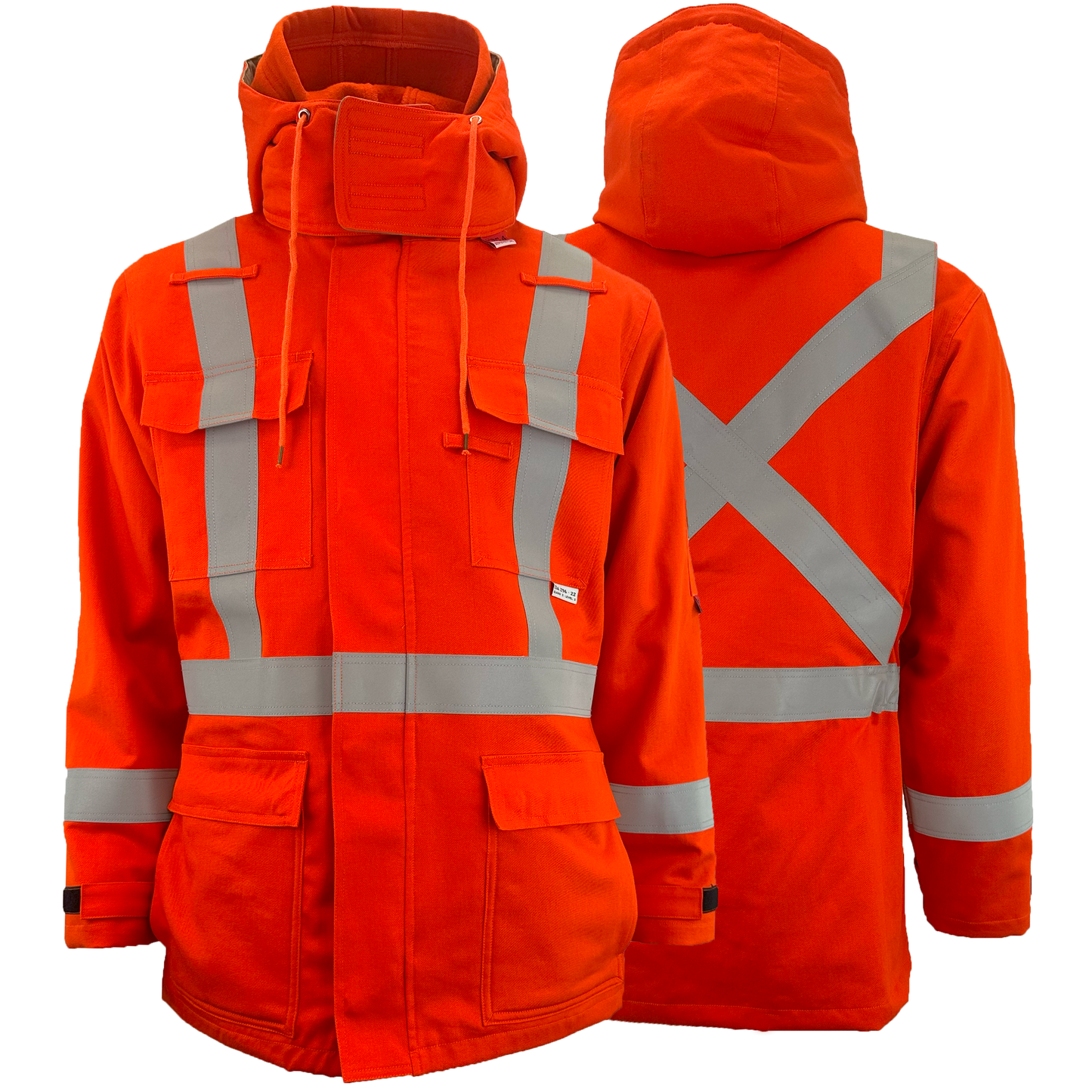 Atlas FR Winter 3-in-1 Parkas - Full Set, 2" Silver Striping