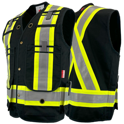 Atlas Guardian® FR/AR Surveyor Vests, 2" striping