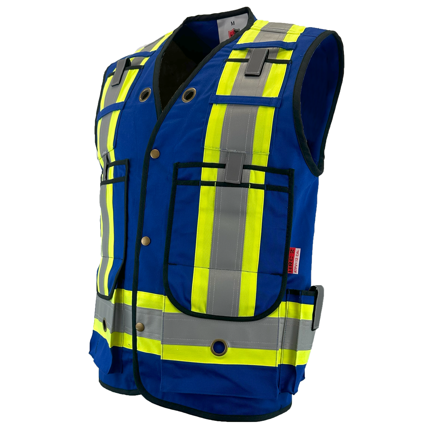 Atlas Guardian® FR/AR Surveyor Vests, 2" striping