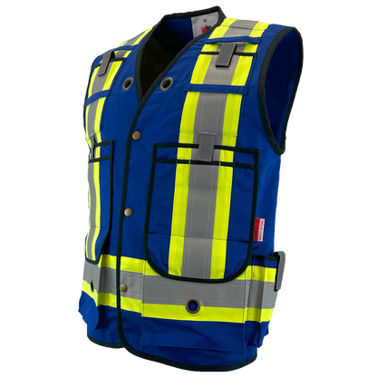 Atlas Guardian® FR/AR Surveyor Vests, 2" striping