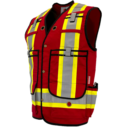 Atlas Guardian® FR/AR Surveyor Vests, 2" striping