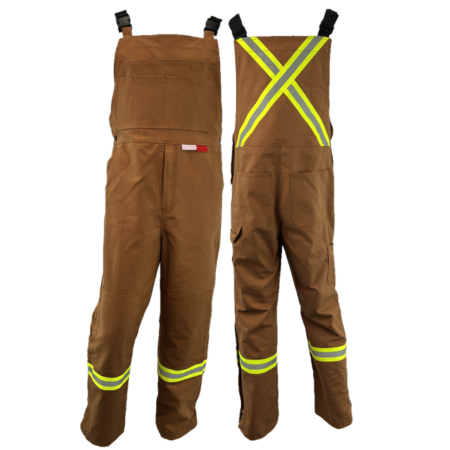 Atlas Guardian® FR/AR Summer Bibs, 2" striping