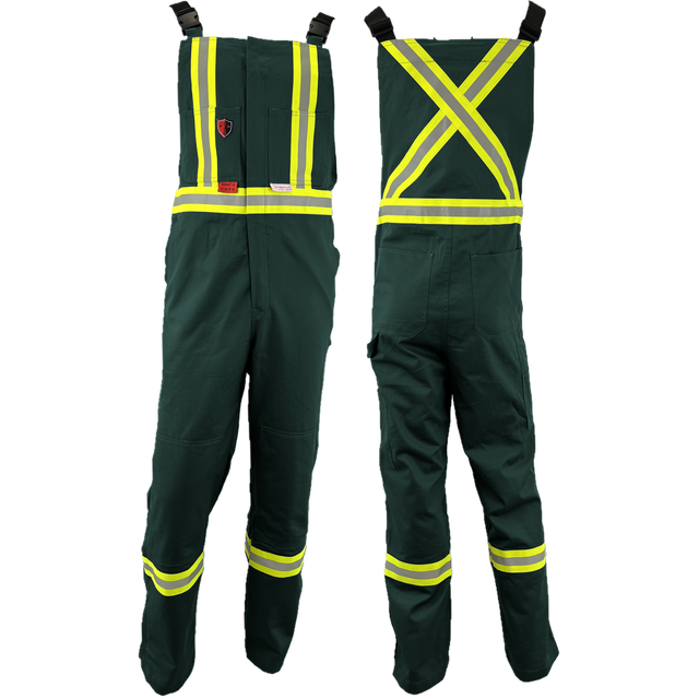 Atlas Guardian® FR/AR Summer Bibs, 2" striping