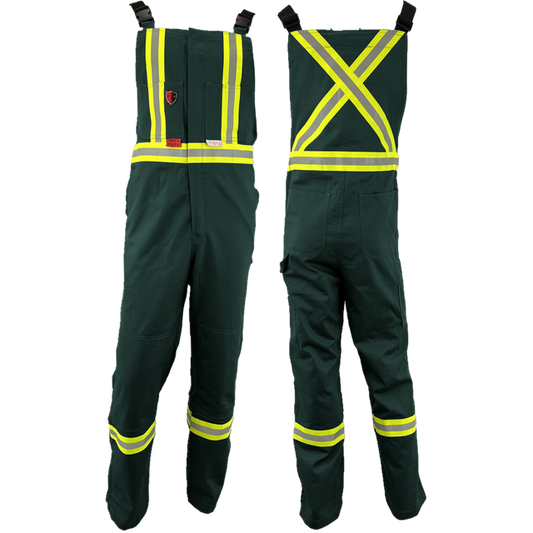 Atlas Guardian® FR/AR Summer Bibs, 2" striping