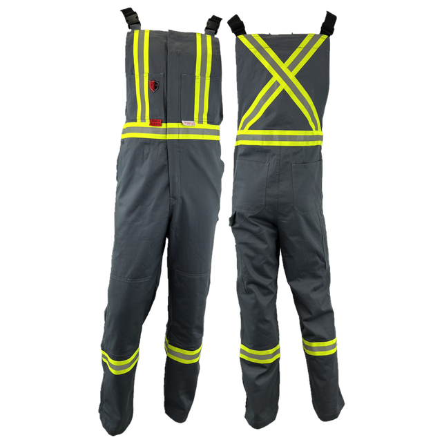 Atlas Guardian® FR/AR Summer Bibs, 2" striping