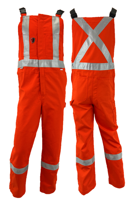 Atlas Guardian® FR/AR Summer Bibs, 2" striping