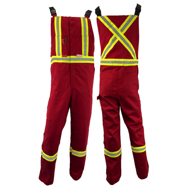 Atlas Guardian® FR/AR Summer Bibs, 2" striping