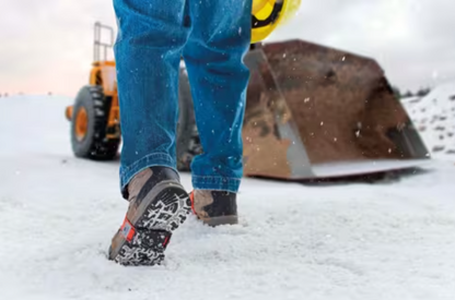 K1 Midsole Low Profile Ice Cleat, Hi-Vis Strap