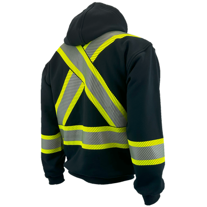 Atlas Guardian FR/AR Quarter zip Hoodie 4" striping
