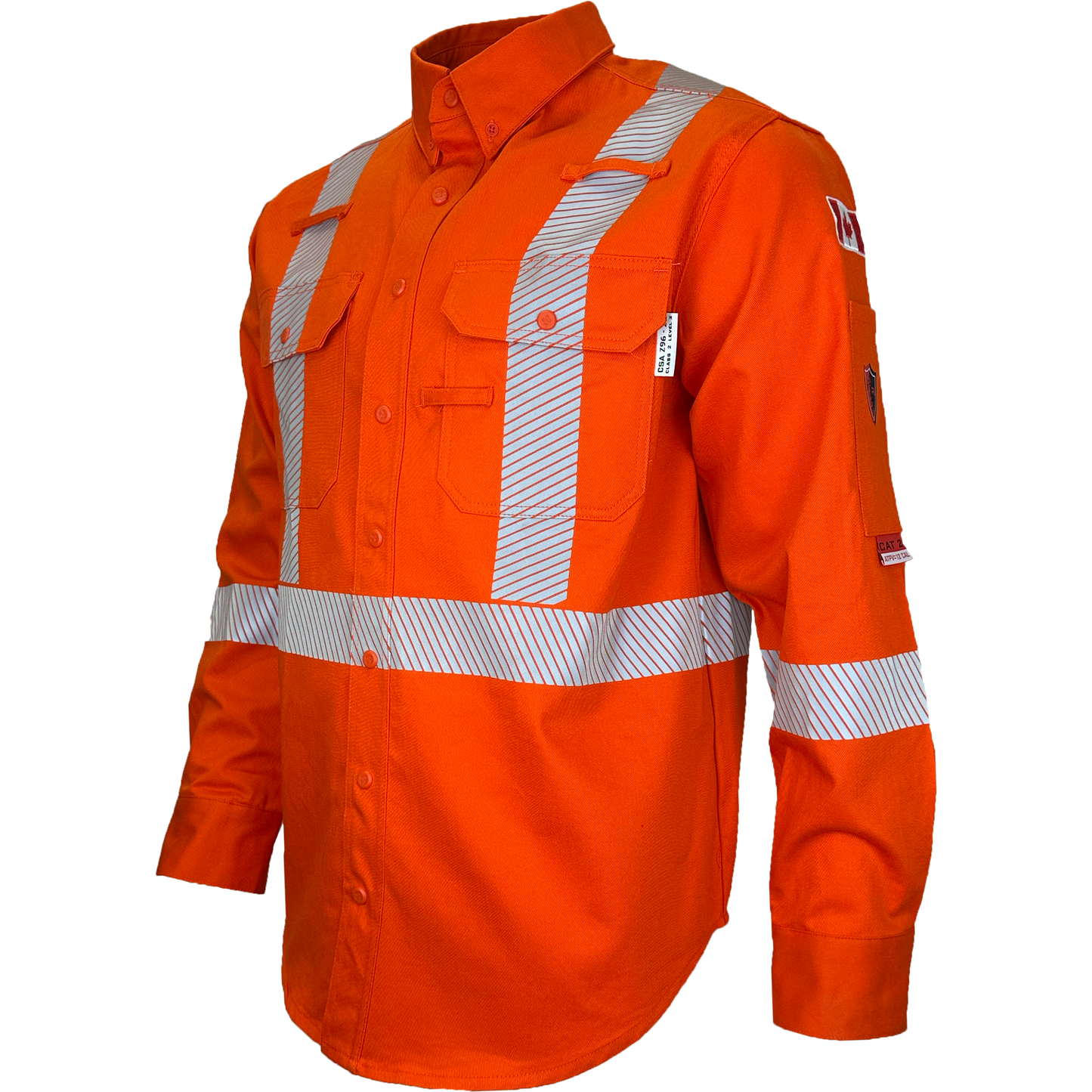 Atlas Guardian® FR/AR Work Shirts, 2" striping