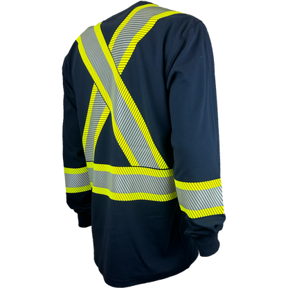Atlas Guardian® FR/AR Long Sleeve T-Shirt, 4" striping