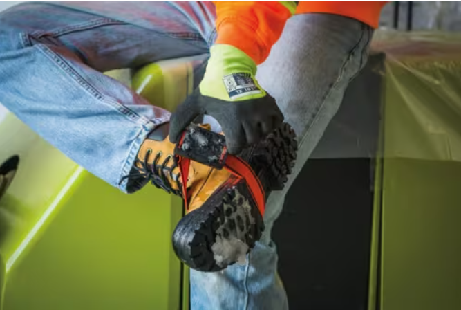 K1 Midsole Original Profile Ice Cleat, Hi-Vis Strap