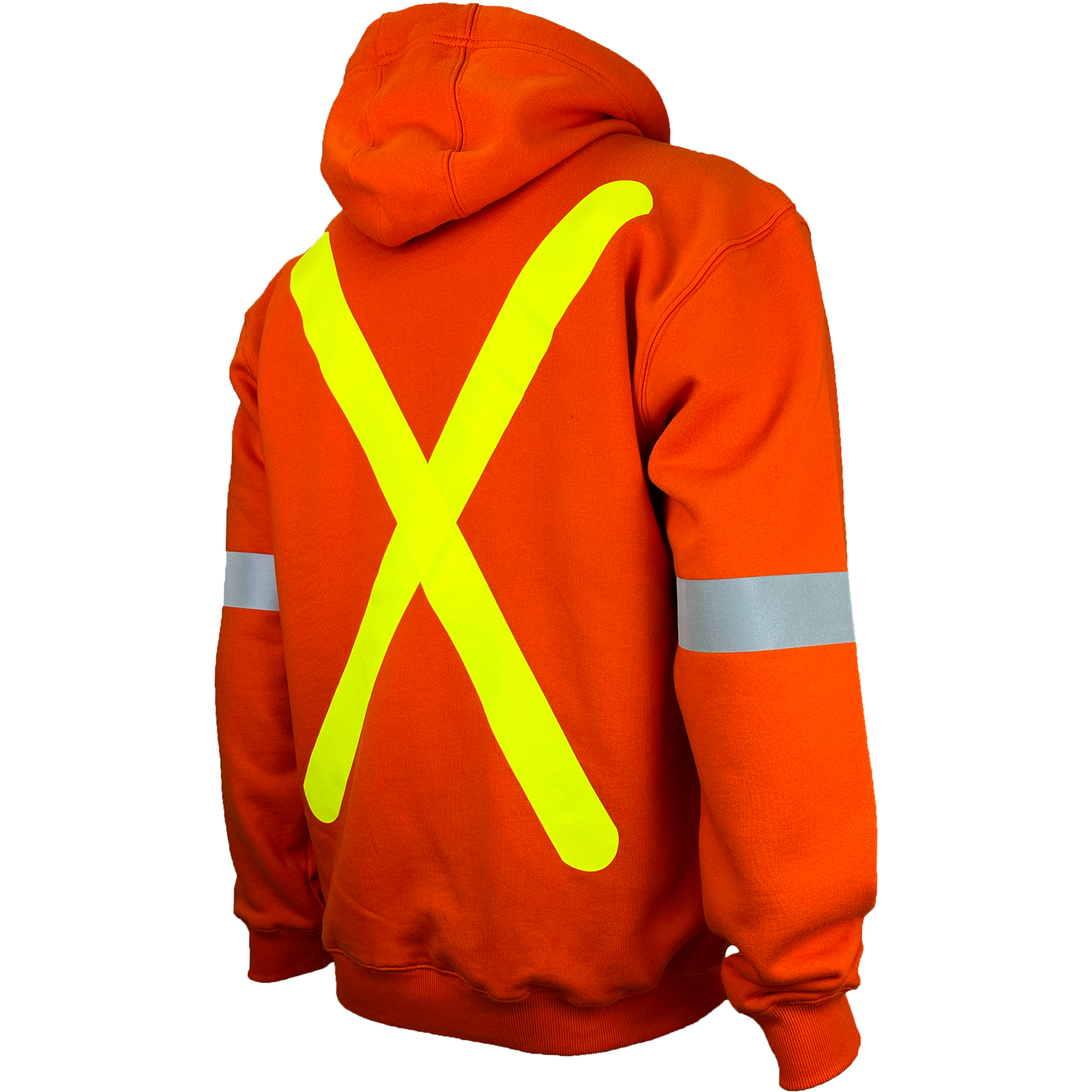 Atlas Guardian® FR/AR OHSA Quarter Zip Hoodie, 2" striping