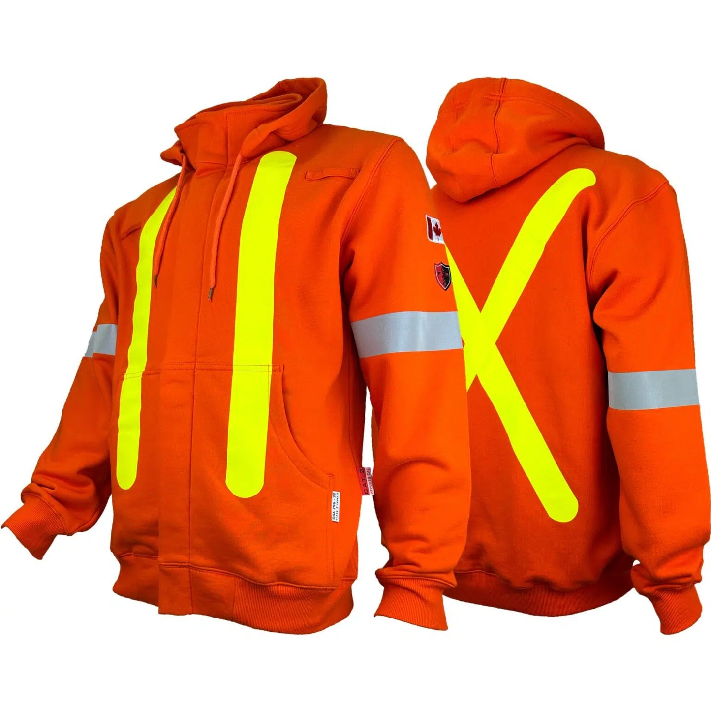Atlas Guardian® FR/AR OHSA Hoodie, 2" striping