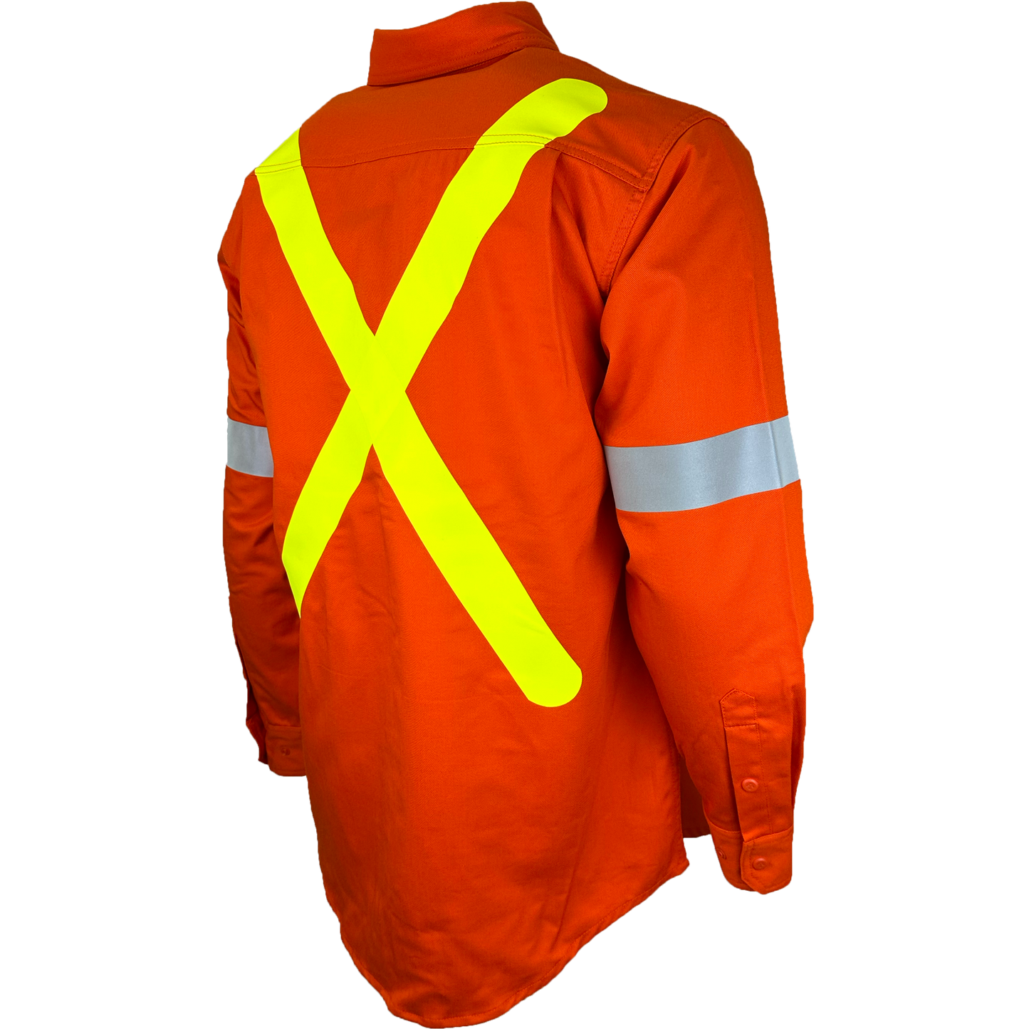 Atlas Guardian® FR/AR OHSA Hi Vis Work Shirt, 2" striping