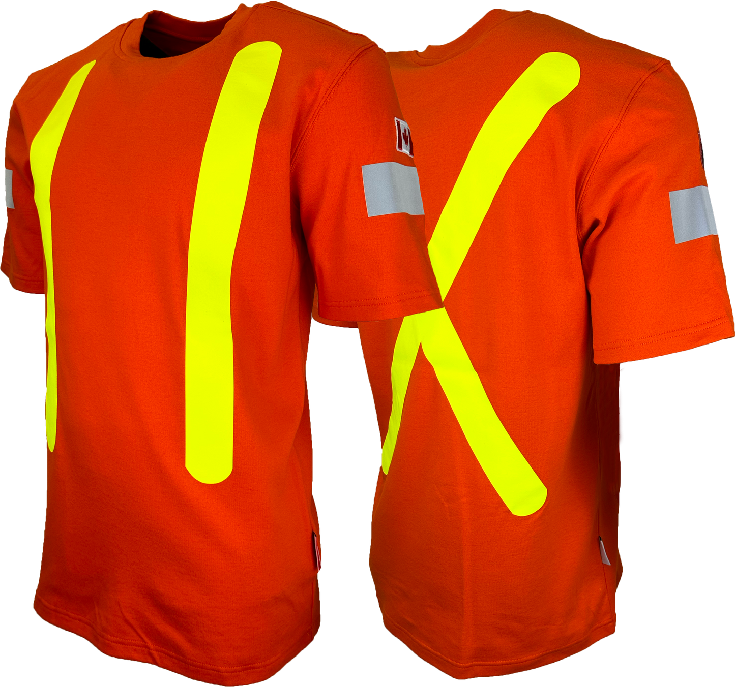 Atlas Guardian® FR/AR OHSA Hi Vis T-Shirts, 2" striping