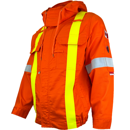Atlas Guardian FR/AR OHSA Spring Jacket, 2" striping
