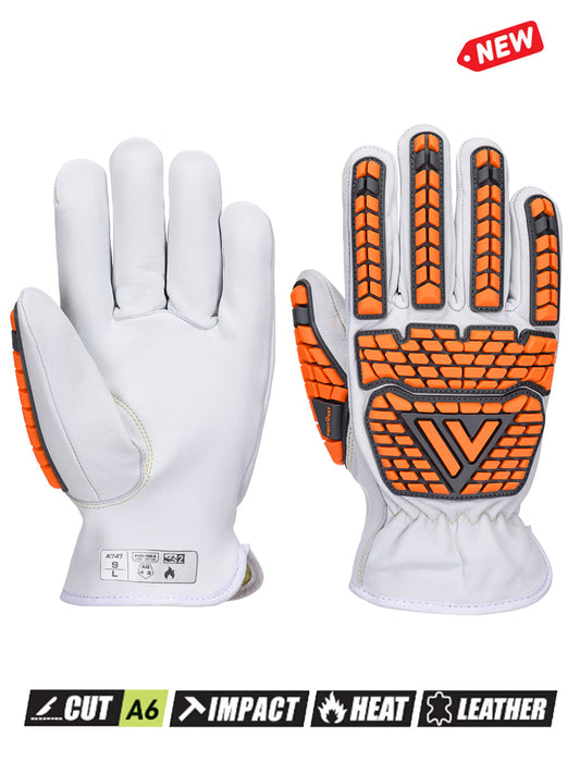 Impact Goat Leather Cut Glove A6