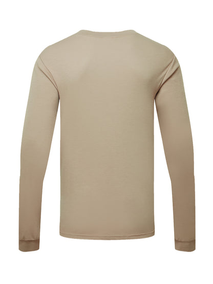 Front Line 6.9 oz Henley Long Sleeve Shirt