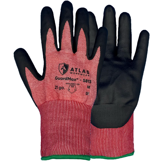 Atlas Gear GuardMax® 21 ga. Nitrile Coated Glove