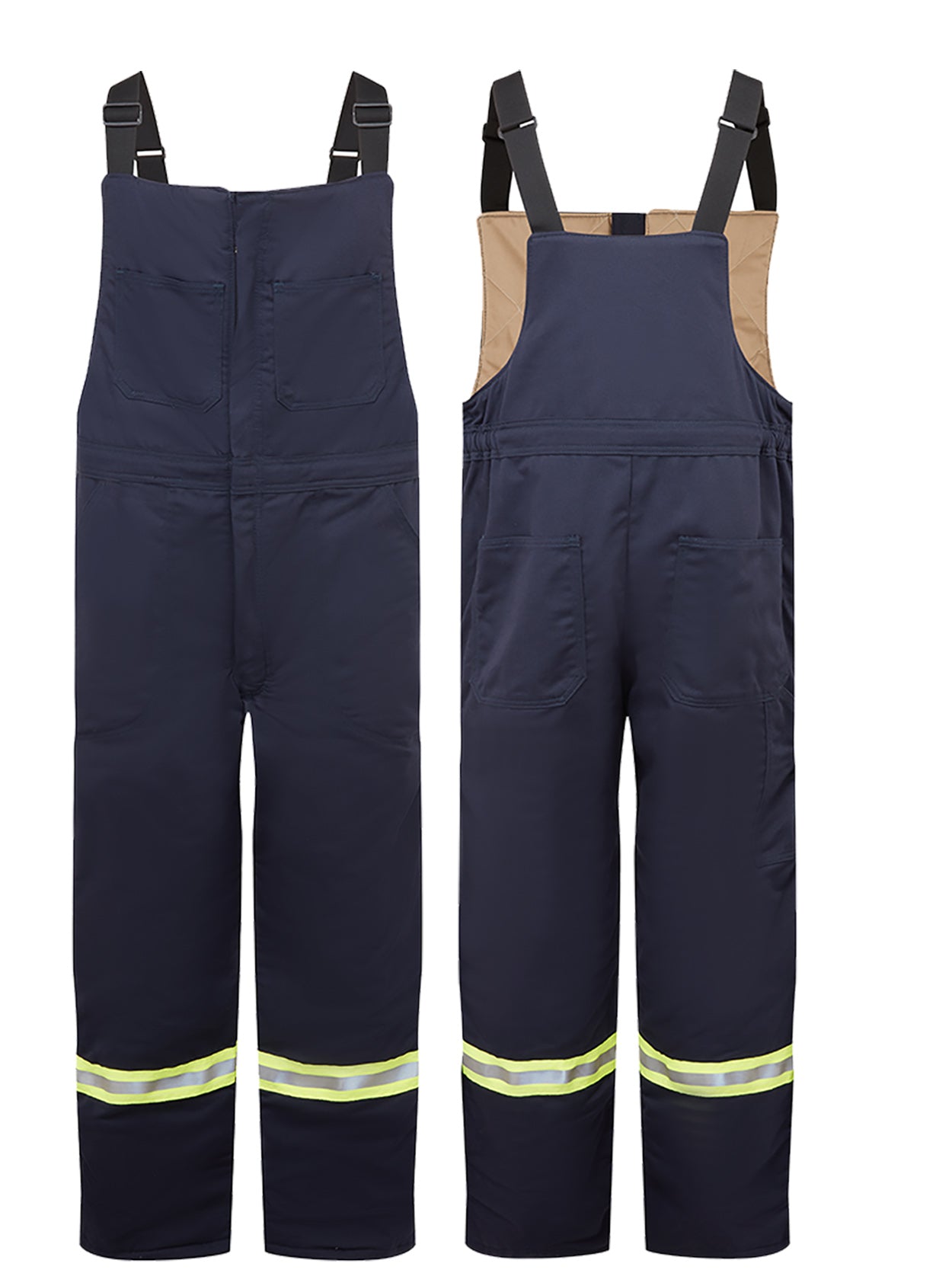 Avenger 9 oz Insulated Navy Bib Pant