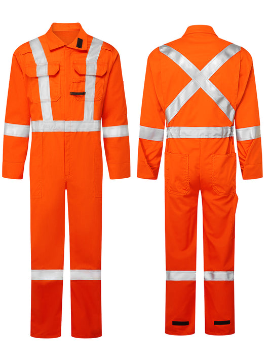 Avenger 7oz Hi-Vis FR Coveralls