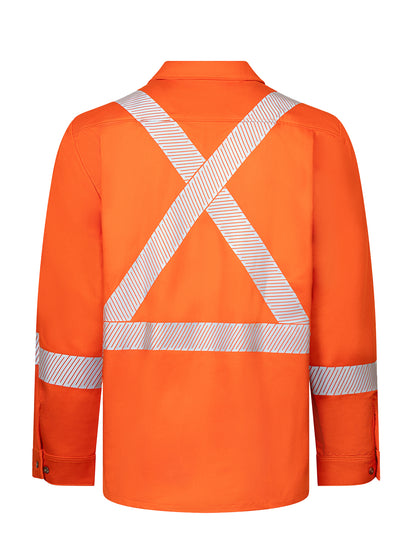 UltraSoft® 7 oz Deluxe Segmented Striped Work Shirt