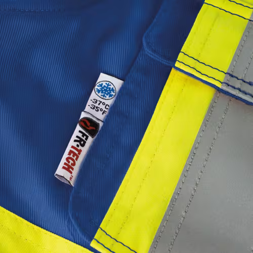 Pioneer FR Tech® Hi-Vis FR/Arc-Rated Quilted Safety Overalls