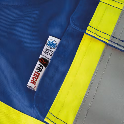 Pioneer FR Tech® Hi-Vis FR/Arc-Rated Quilted Safety Overalls