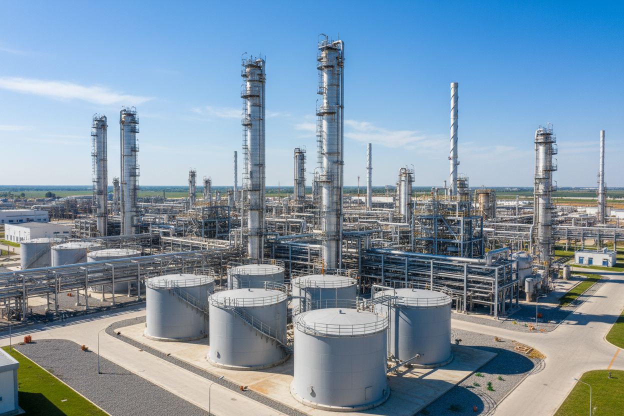 OIl refinery